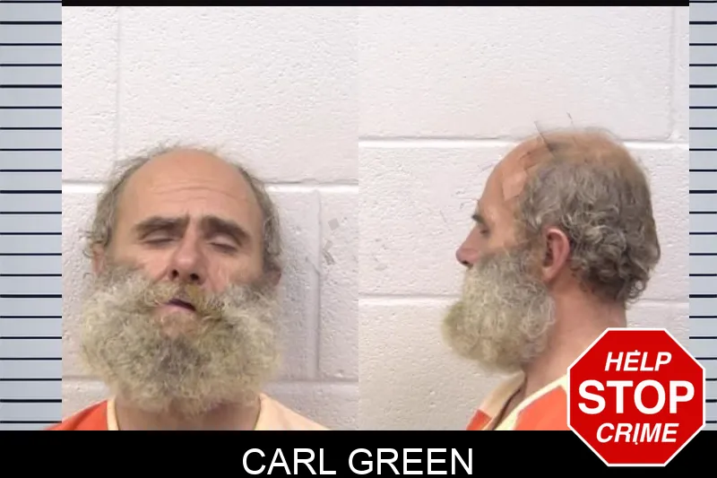 Carl Green mugshot