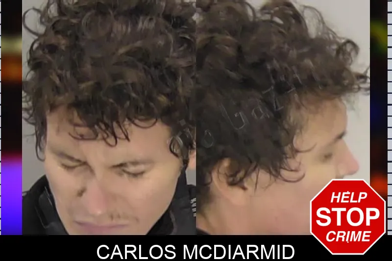 Carlos McDiarmid Mugshots