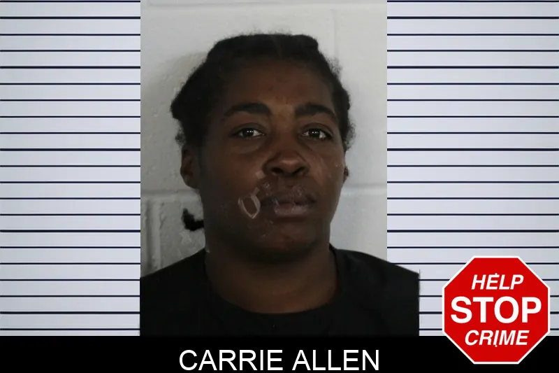 Carrie Allen mugshot