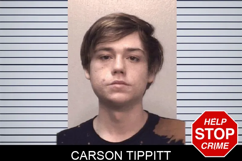 Carson Tippitt mugshot