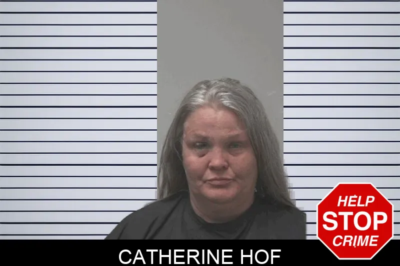 Catherine Hof mugshot
