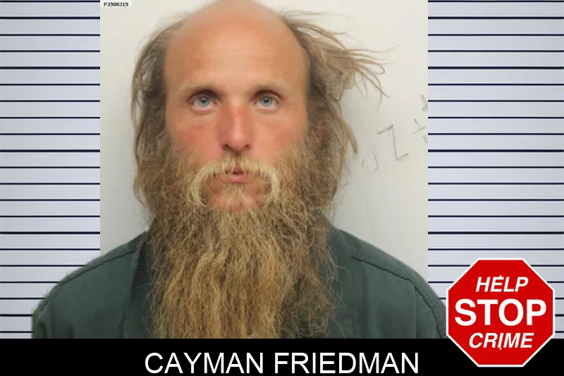 Cayman Friedman Mugshots
