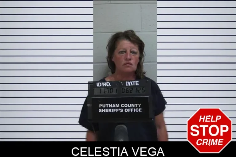 Celestia Vega mugshot – Putnam County , Georgia Celestia Vega