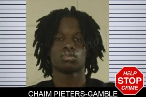 Chaim Pieters-Gamble mugshot