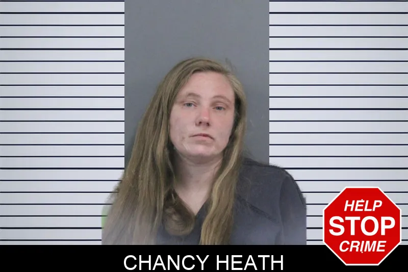 Chancy Heath mugshot