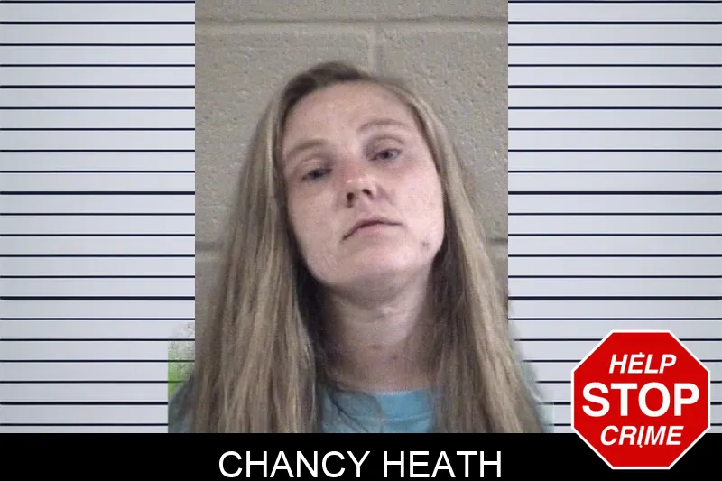 Chancy Heath mugshot