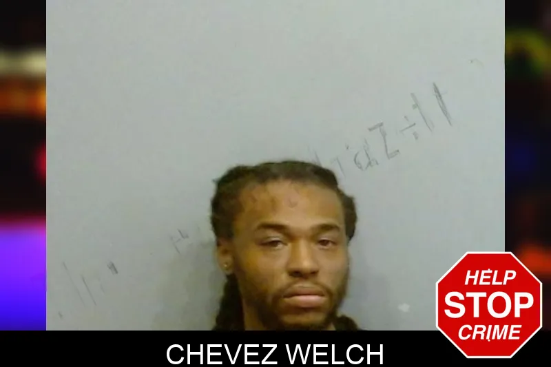 Chevez Welch mugshot
