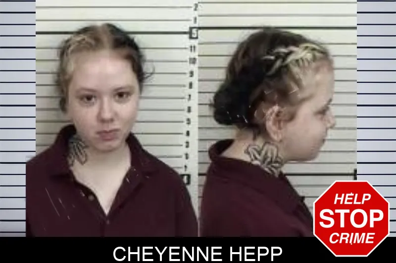 Cheyenne Hepp Mugshots