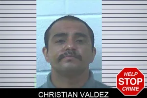 Christian Valdez mugshot