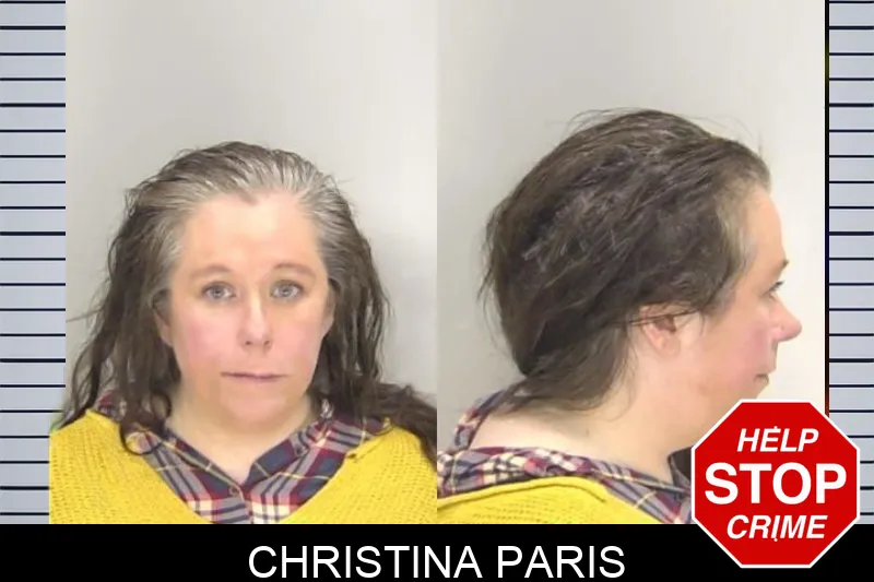 Christina Paris Mugshots