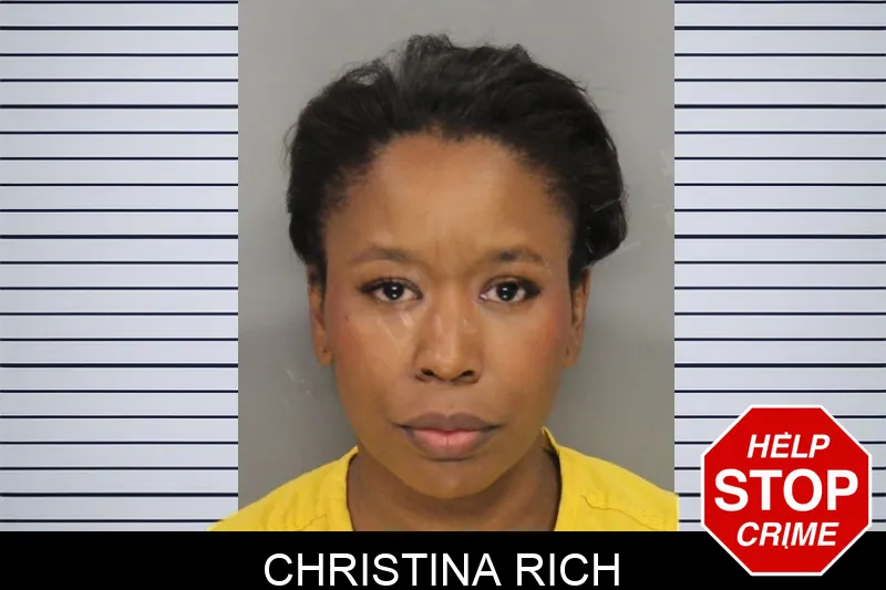 Christina Rich mugshot