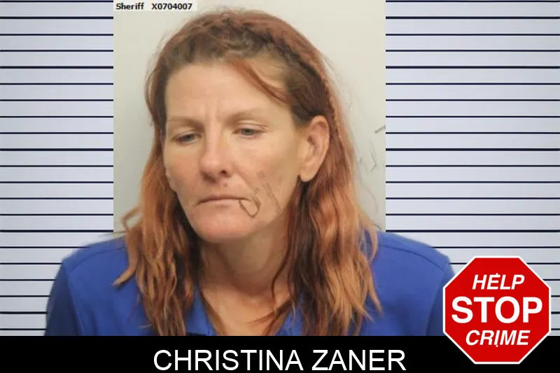 Christina Zaner Mugshots