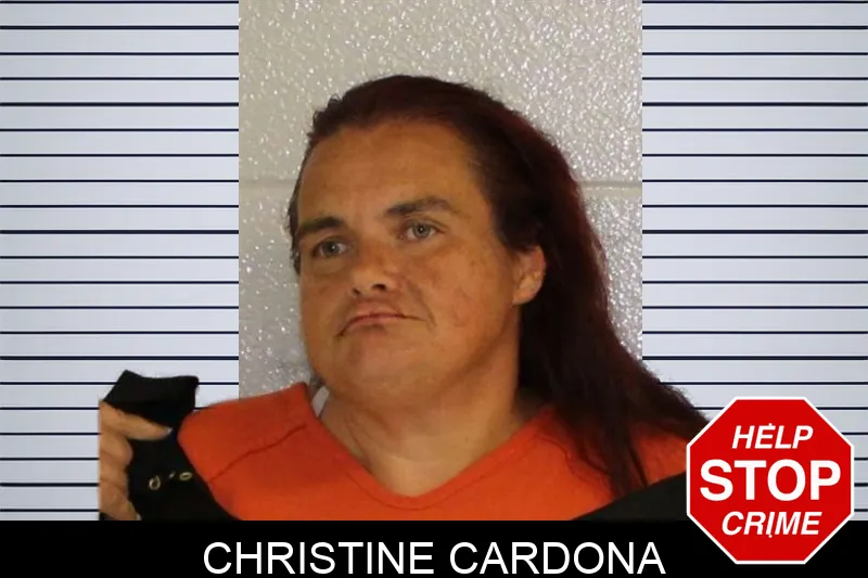 Christine Cardona mugshot