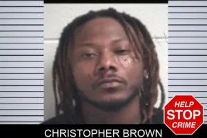 Christopher Brown mugshot