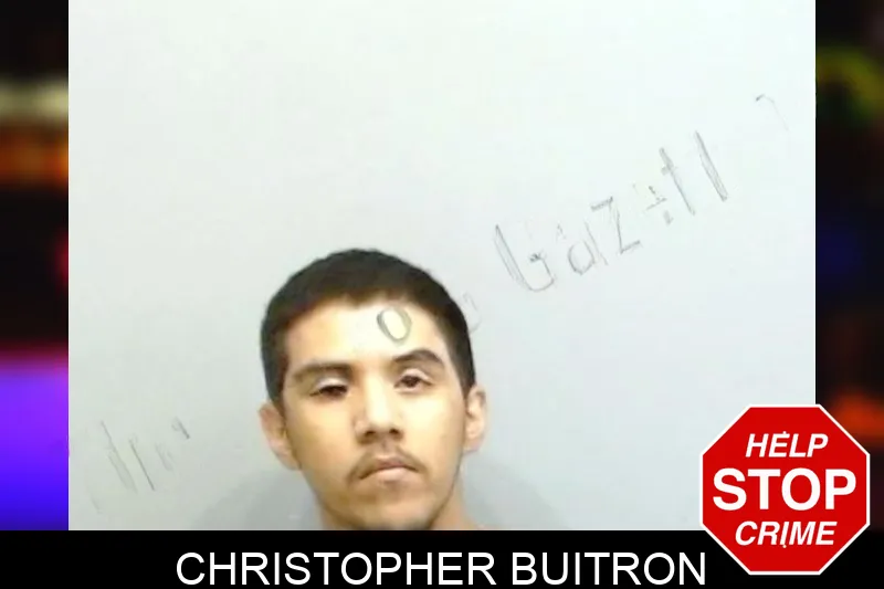Christopher Buitron mugshot