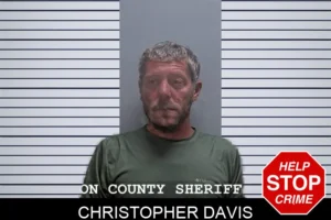 Christopher Davis mugshot