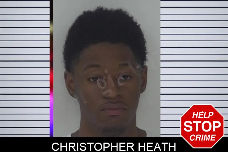 Christopher Heath mugshot