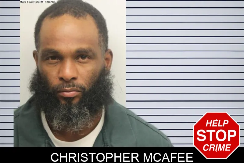 Christopher McAfee Mugshots