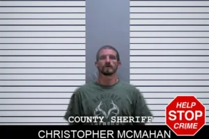 Christopher McMahan mugshot