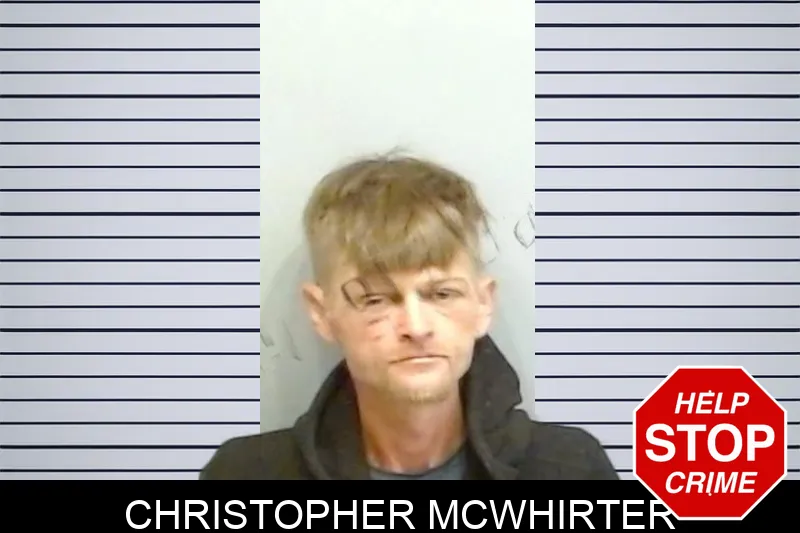 Christopher McWhirter mugshot