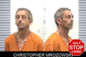 Christopher Mrozowski mugshot