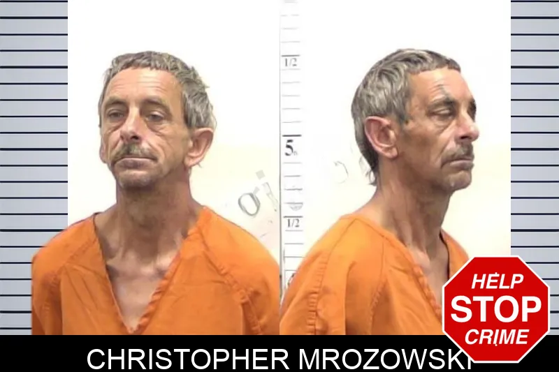 Christopher Mrozowski Mugshots