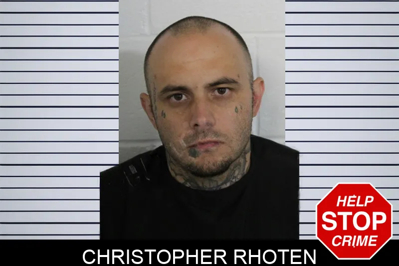 Christopher Rhoten Mugshots
