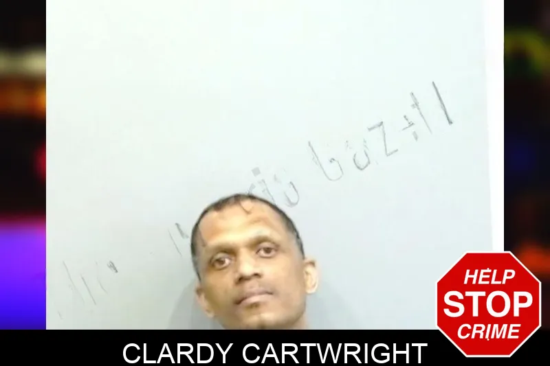 Clardy Cartwright mugshot