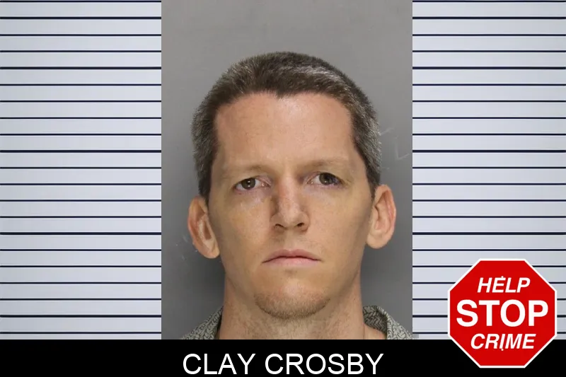 Clay Crosby mugshot – Cobb County , Georgia Clay Crosby mugshot