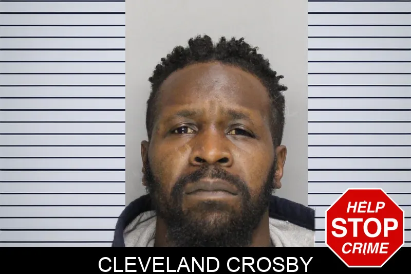 Cleveland Crosby mugshot