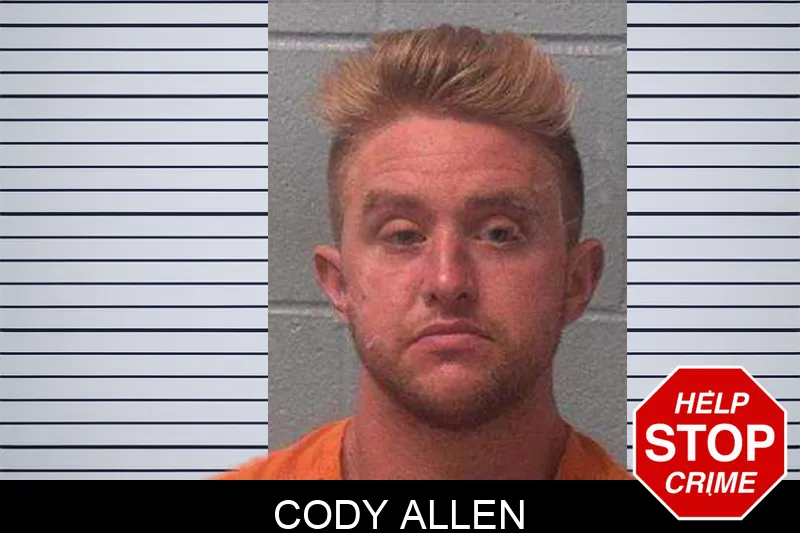 Cody Allen Mugshots