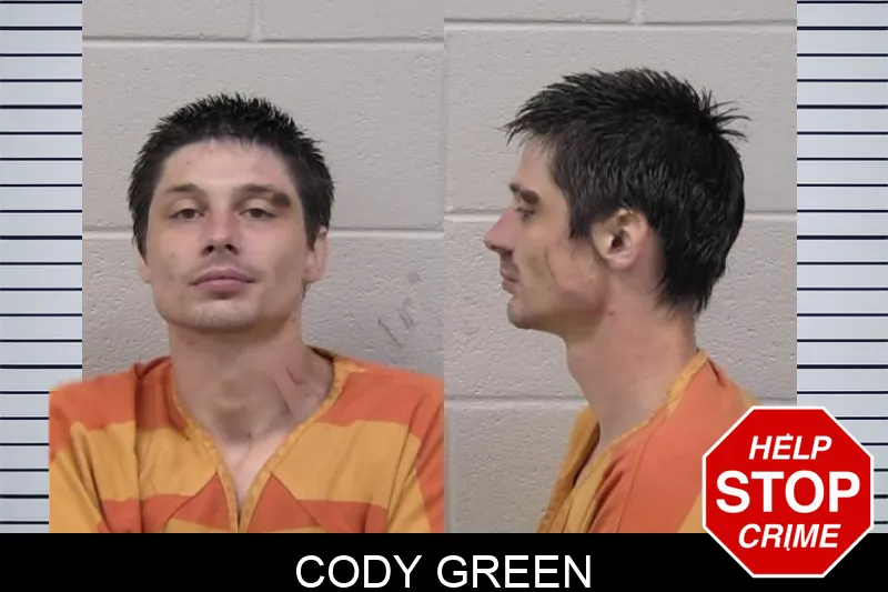 Cody Green mugshot
