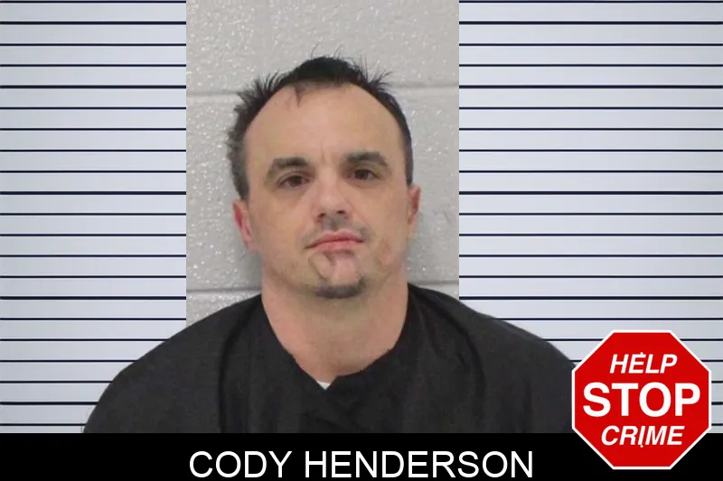 Cody Henderson mugshot