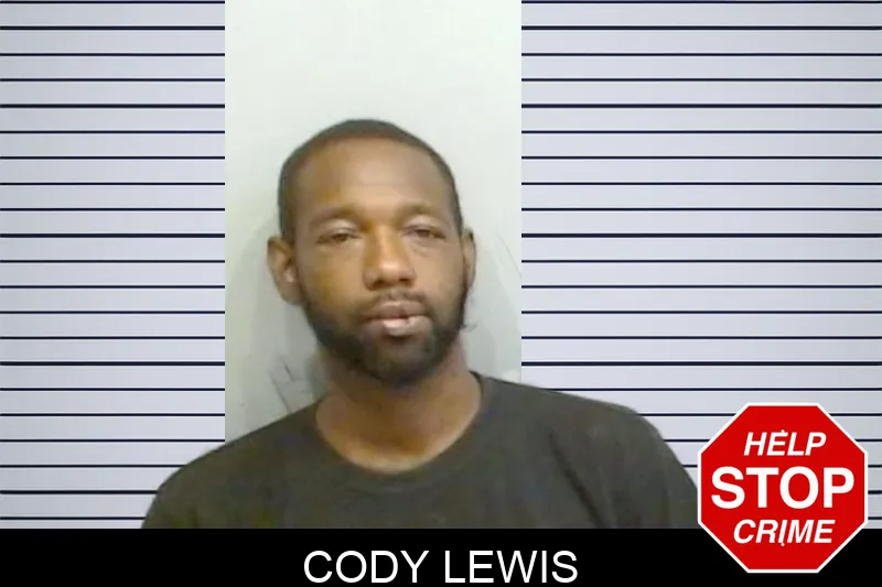 Cody Lewis mugshot