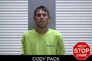 Cody Pack mugshot