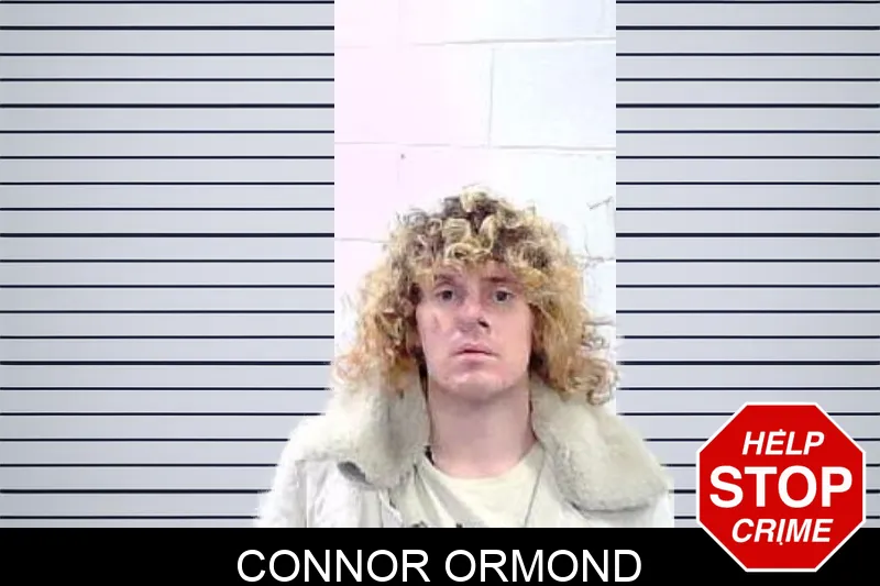 Connor Ormond mugshot