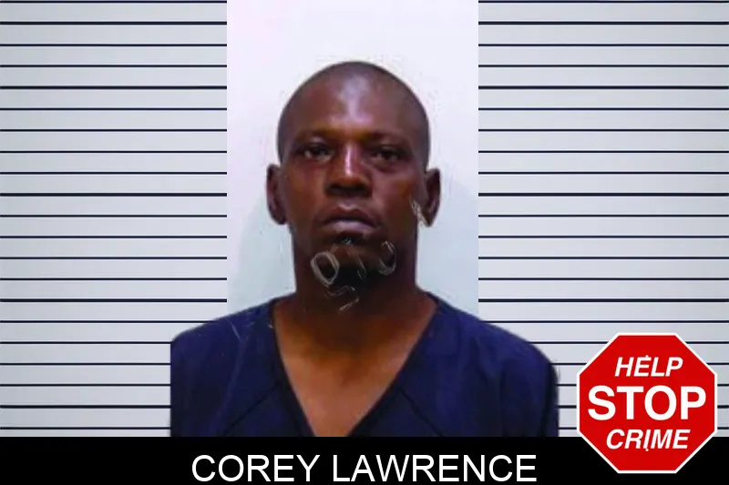 Corey Lawrence mugshot