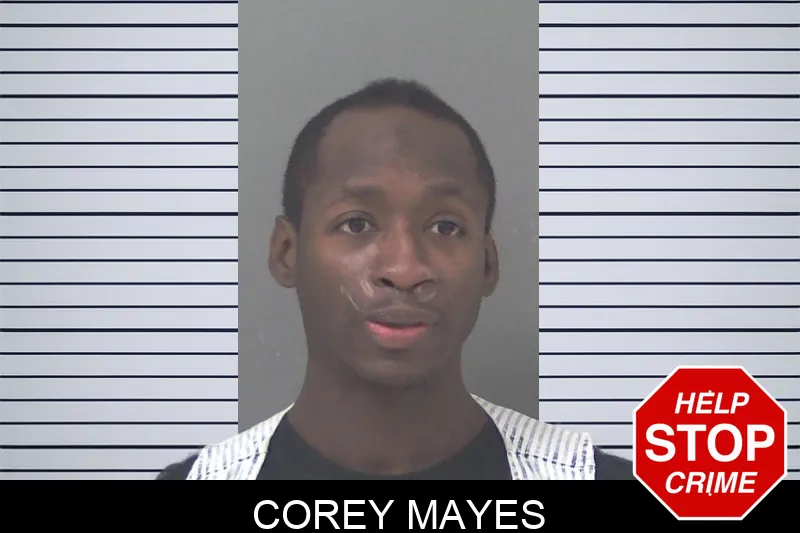 Corey Mayes Mugshots