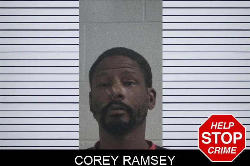 Corey Ramsey mugshot