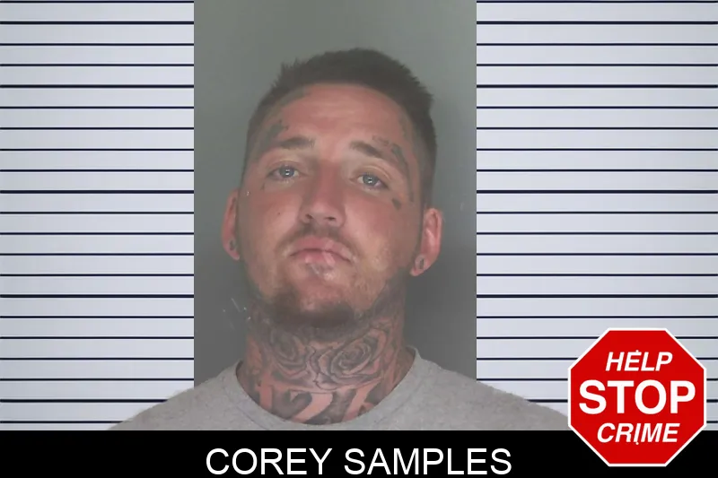 Corey Samples Mugshots