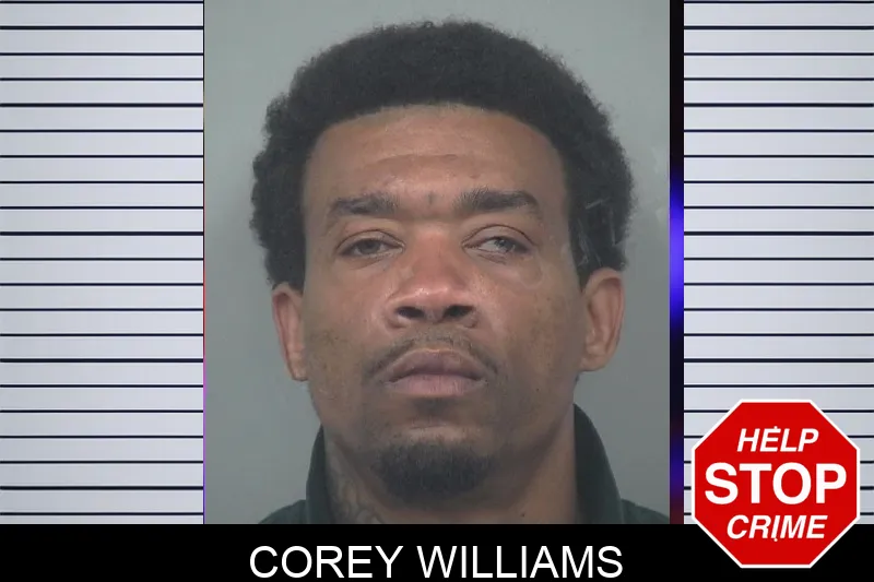 Corey Williams Mugshots