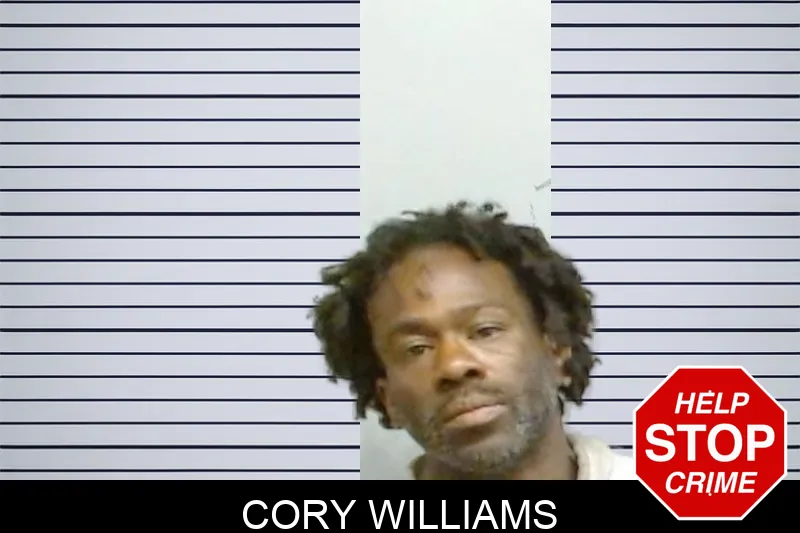 Cory Williams mugshot