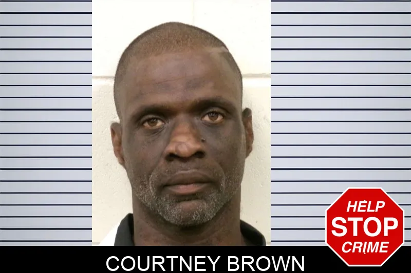 Courtney Brown Mugshots