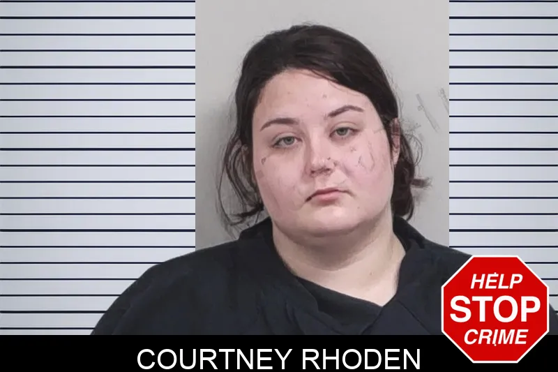 Courtney Rhoden Mugshots