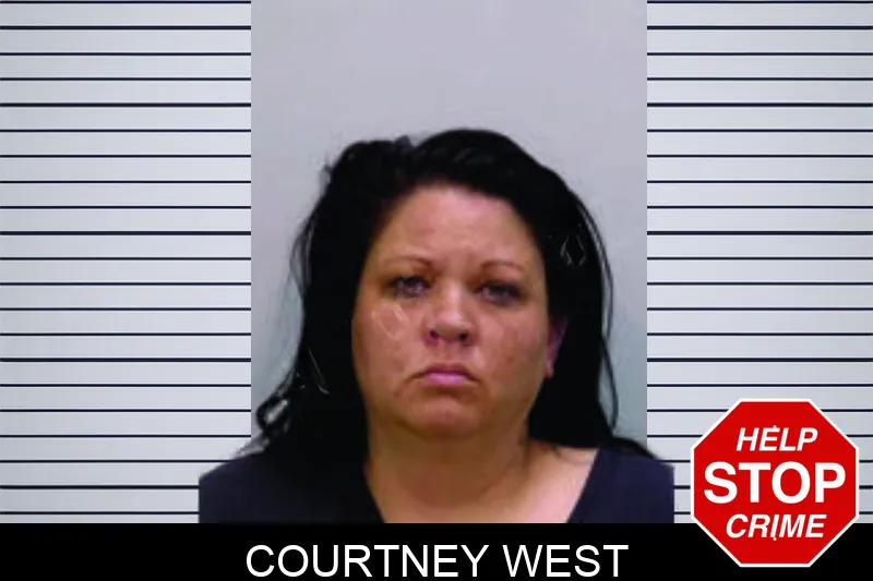 Courtney West mugshot