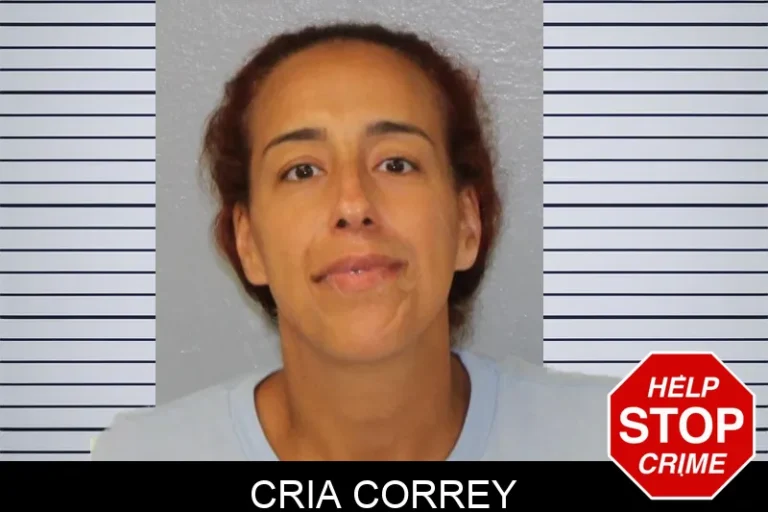 Cria Correy mugshot – Mcintosh County , Georgia Cria Correy