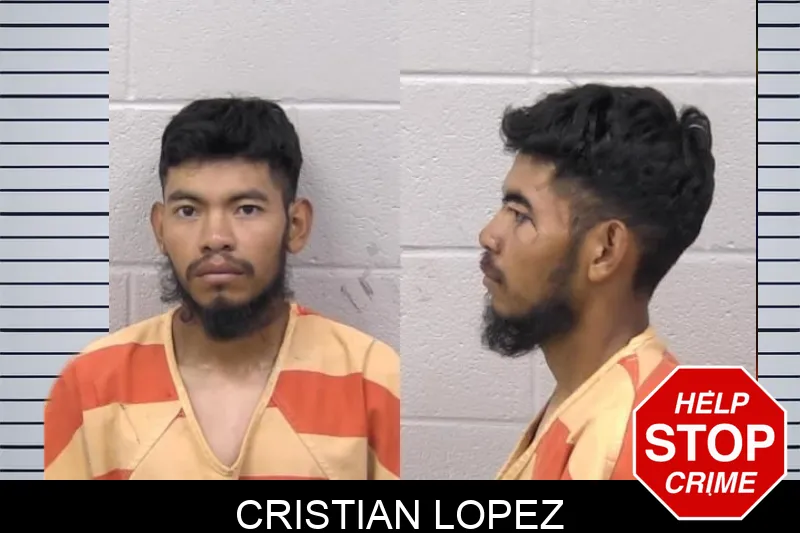 Cristian Lopez mugshot