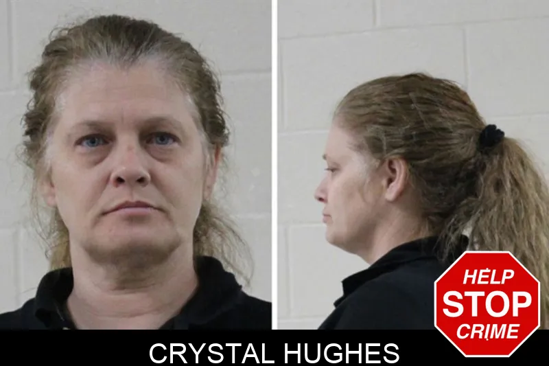 Crystal Hughes mugshot