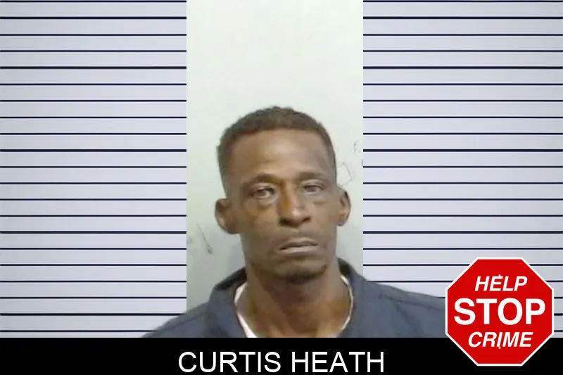 Curtis Heath mugshot