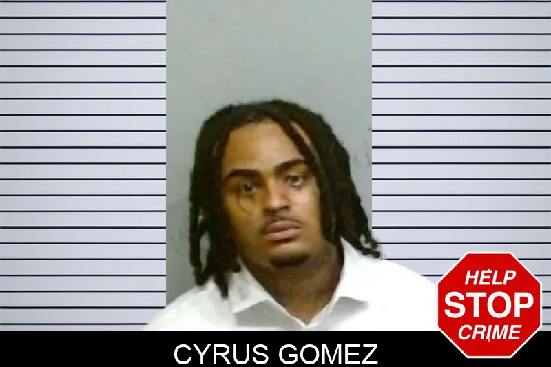 Cyrus Gomez mugshot